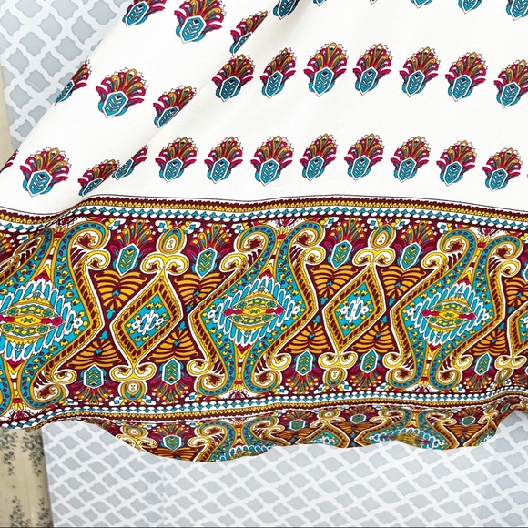 EUC Show Me Your MuMu Circus Mini Dress in The Victorian - Picture 8 of 12